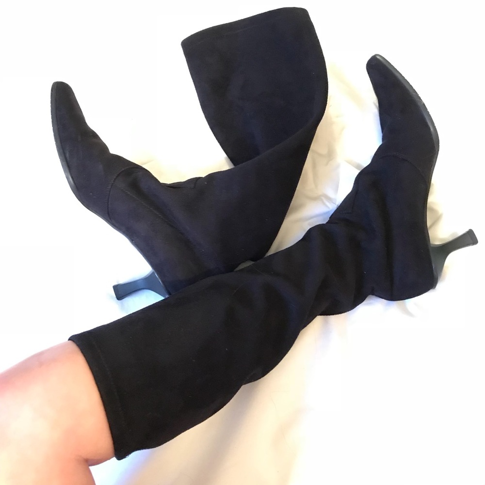 Vaneli Knee High Heeled Boots